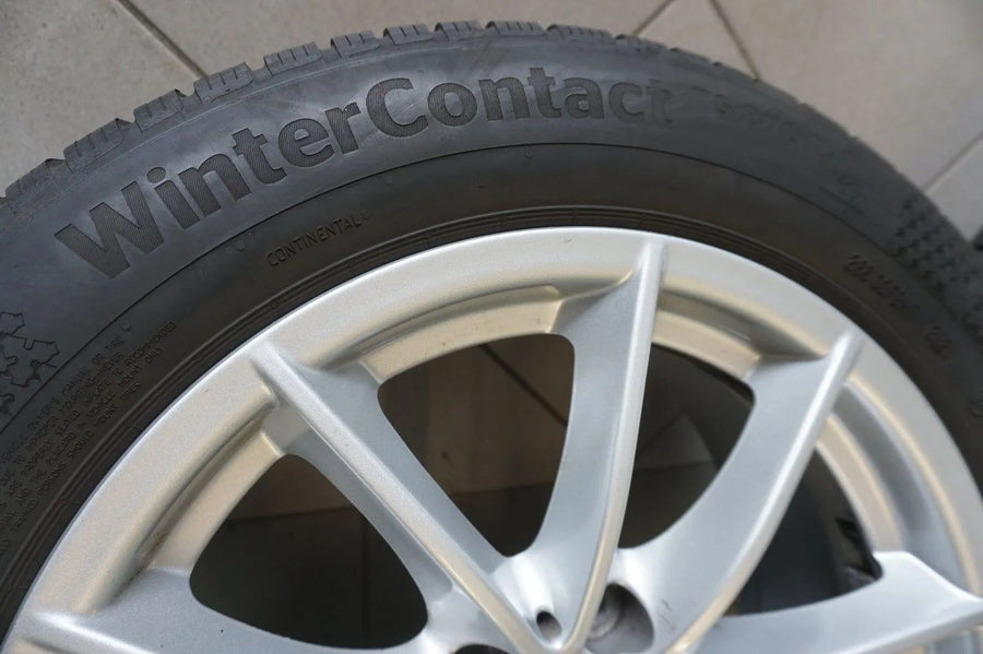 Original BMW 5 Series G30 G31 Alloy Wheels Winter Wheels Conti Winter Tires 225 55 R17 7mm