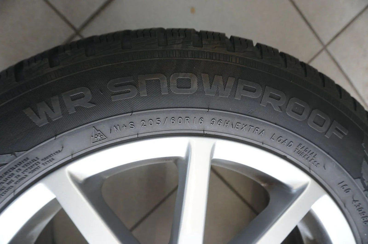 BMW 2 Series Active Gran Tourer F45 F46 Alloy Wheels Winter Wheels Winter Tires 205 60 R16 Detailansicht 7