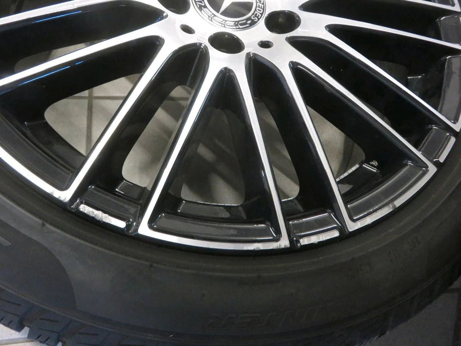 Original Mercedes C-Class W206 S206 Alloy Wheels Winter Tires 225 45 R18 Inch 6mm