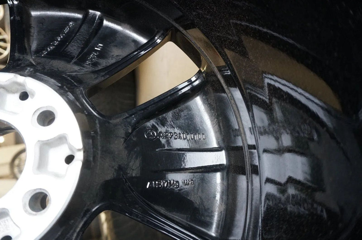 Original Mercedes EQC N293 Alloy Wheels Winter Tires TOP Winter Wheels 235 55 R19 6mm Detailansicht 4