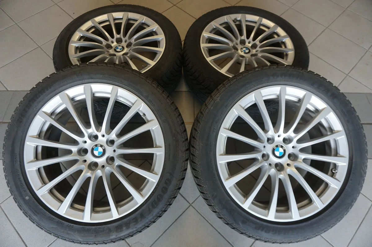 Genuine BMW 5 Series G30 G31 Alloy Wheels Winter Wheels Winter Tires 245 45 R18 Inch Detailansicht 2