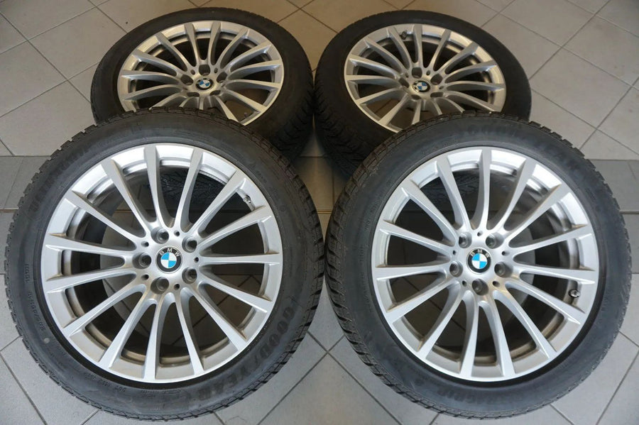 Genuine BMW 5 Series G30 G31 Alloy Wheels Winter Wheels Winter Tires 245 45 R18 Inch