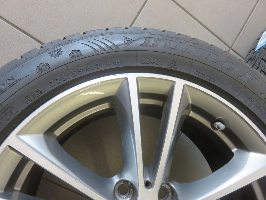 Jantes alu d'origine BMW Série 5 G30 G31 631 Jantes hiver Pneus hiver 225 55 R17