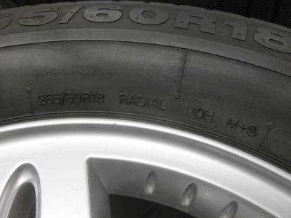 Original Mercedes G-Class W463 18-inch Alloy Wheels Winter Wheels Winter Tires 7.5mm