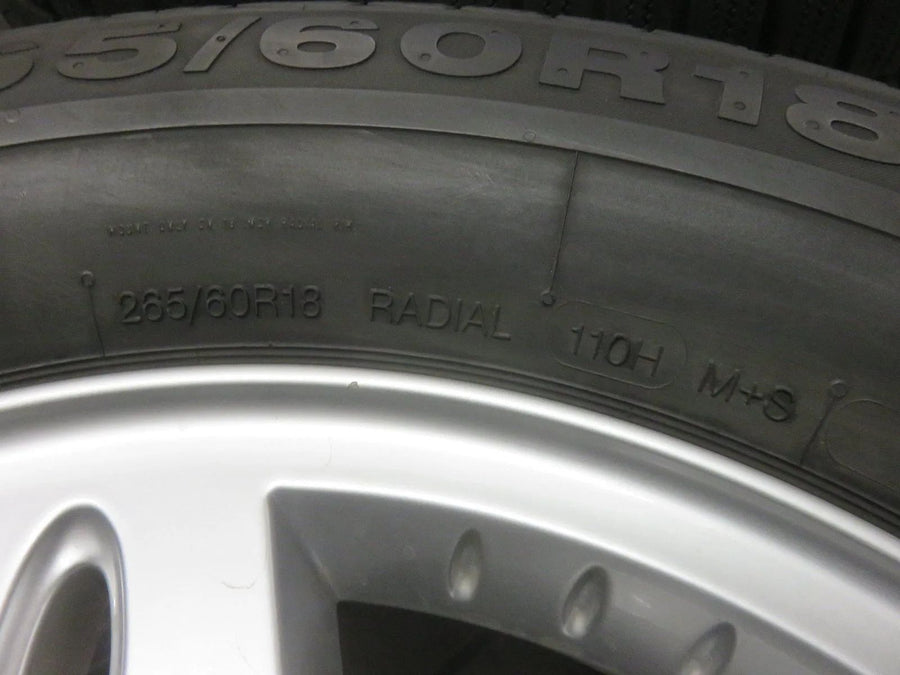 Original Mercedes G-Class W463 18-inch Alloy Wheels Winter Wheels Winter Tires 7.5mm
