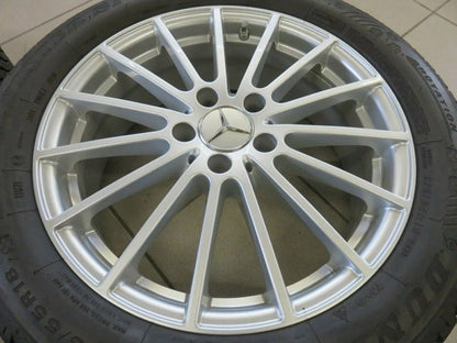 Original Mercedes GLA X156 W156 18 Zoll Alufelgen Winterreifen Winterräder 7mm
