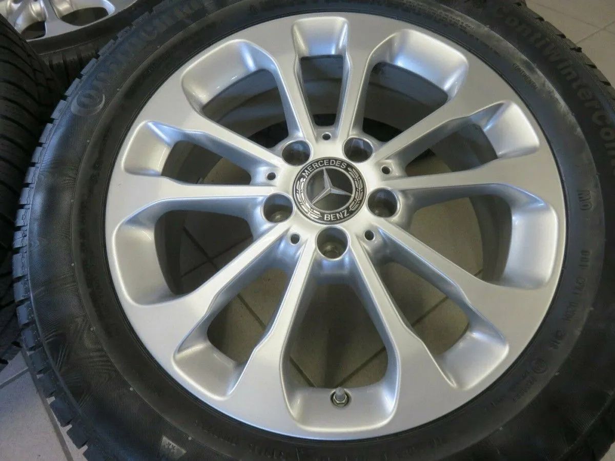 Original Mercedes GLA X156 W156 Alloy Wheels Winter Wheels Winter Tires 215 60 R17 8mm Detailansicht 3