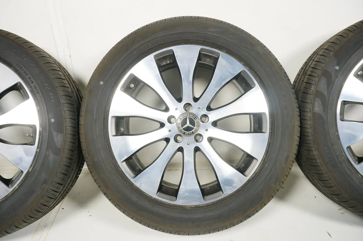 Original Mercedes GLC X253 19 Inch Alloy Wheels Summer Tires Summer Wheels 235 55 R19 Detailansicht 4