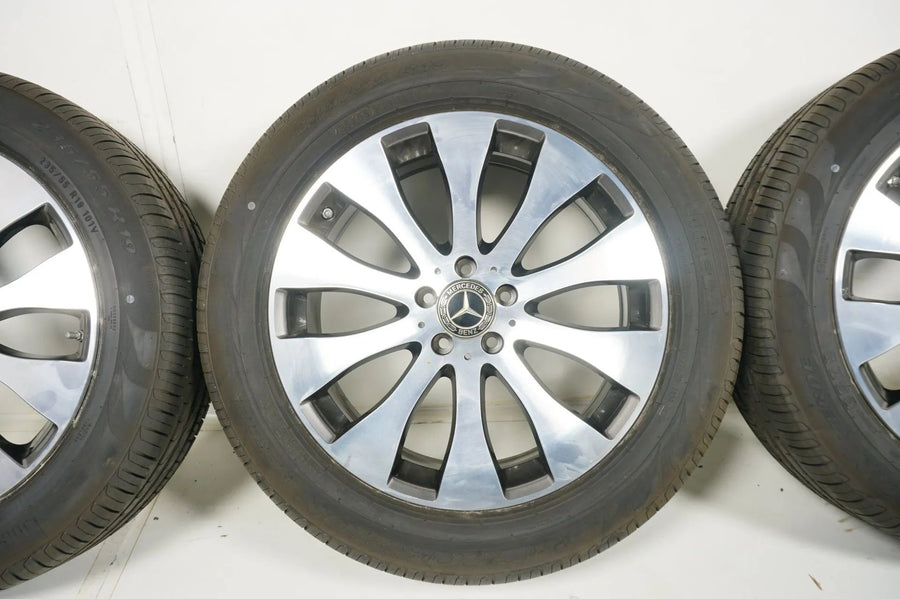 Original Mercedes GLC X253 19 Inch Alloy Wheels Summer Tires Summer Wheels 235 55 R19