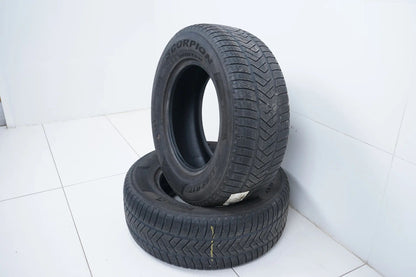 2x Winter tires 255 65 17 inch Pirelli DOT17 MO approx. 4mm tread depth