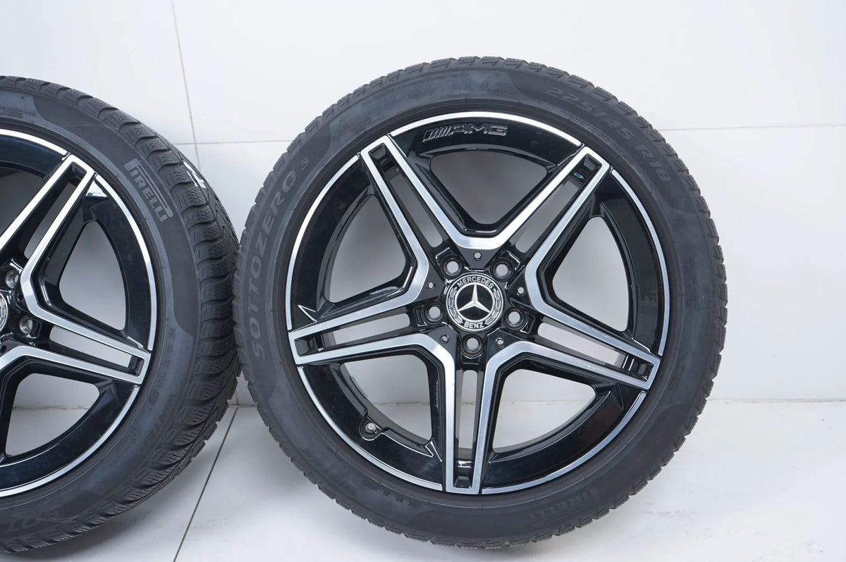 Mercedes A CLA Class W177 W118 Winter Wheels Winter Tires 18 Inch Detailansicht 7