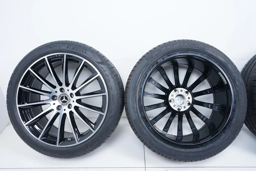 Mercedes S-Klasse W223 V223 20 Zoll AMG Alufelgen Winterräder mit neuen Winterreifen