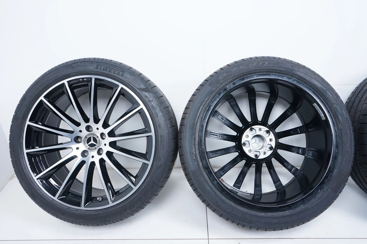Mercedes S-Klasse W223 V223 20 Zoll AMG Alufelgen Sommerräder Sommerreifen 6mm Detailansicht 20