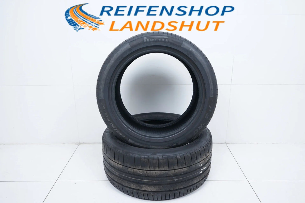 2x Summer tires 285 40 19 inch approx. 4 mm Pirelli P Zero DOT19 MO