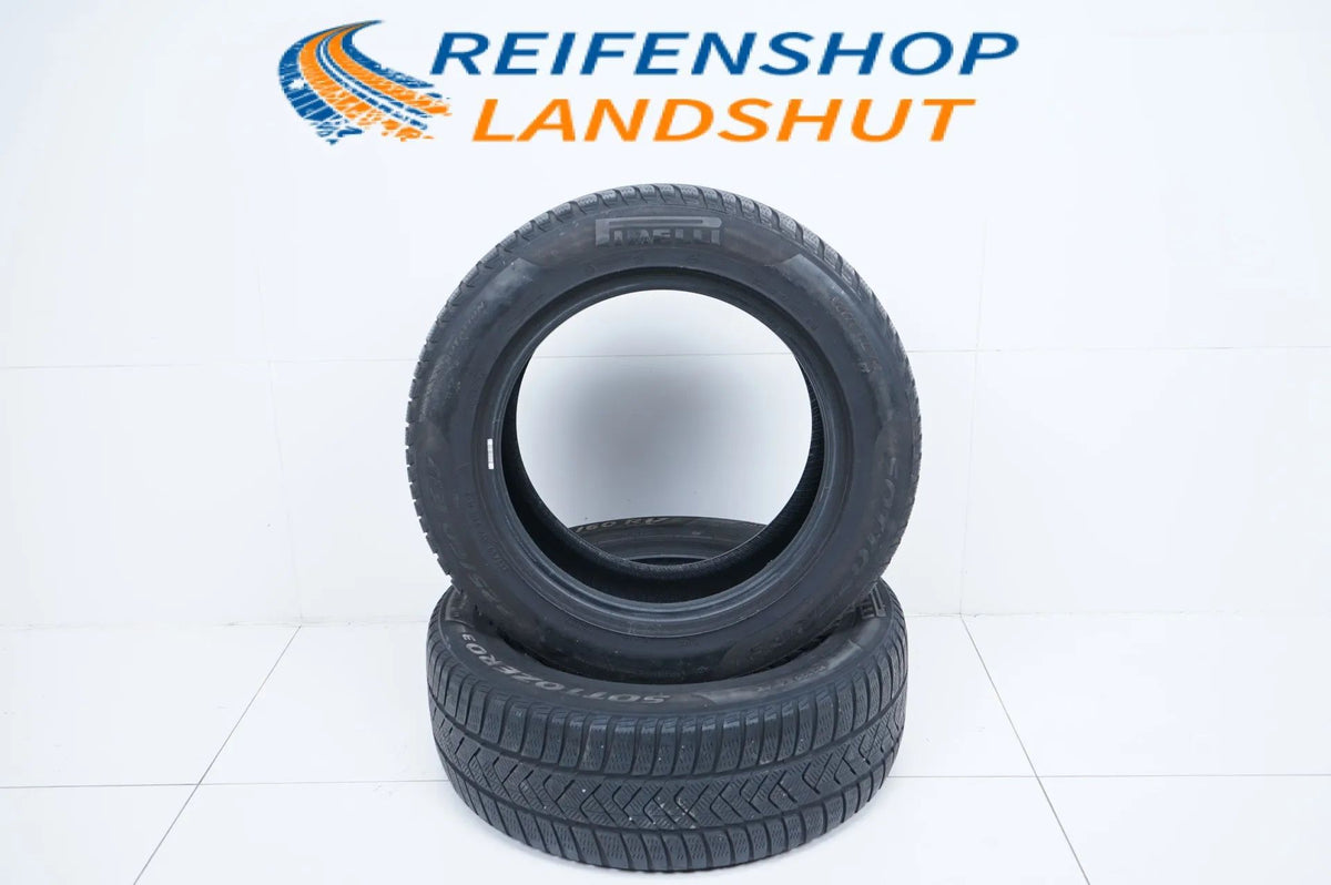 2 pneus hiver Pirelli DOT19 225/60/17 pouces, profondeur de sculpture d'environ 4 mm