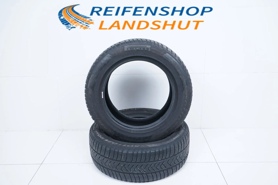 2 pneus hiver Pirelli DOT19 225/60/17 pouces, profondeur de sculpture d'environ 4 mm