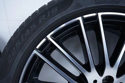 Pneus/jantes hiver 225/45/18 pouces pour Mercedes Classe C W206