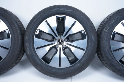 Original Mercedes EQC TOP 19 inch alloy wheels summer tires 235 55 255 50 R19 8mm