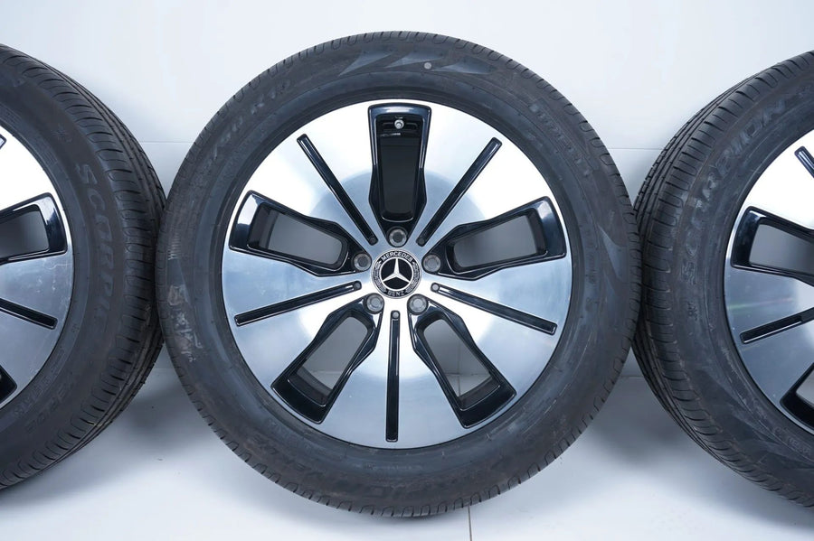 Original Mercedes EQC TOP 19 inch alloy wheels summer tires 235 55 255 50 R19 8mm