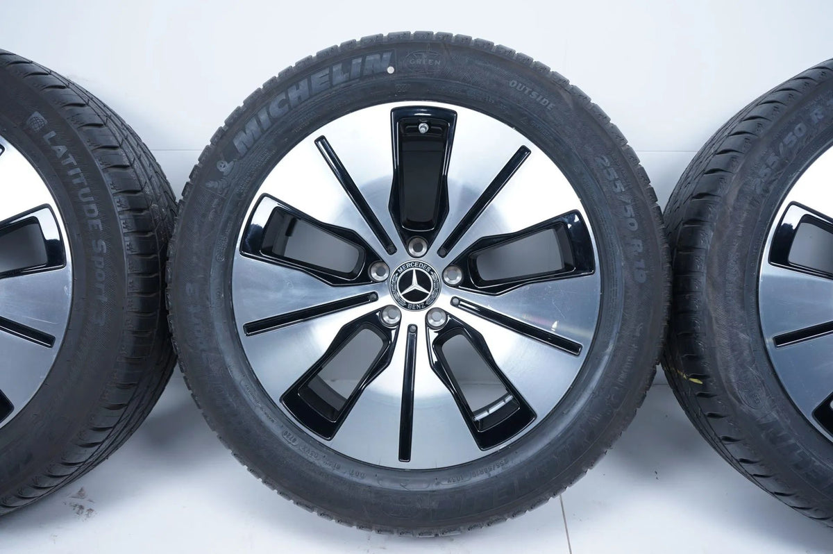 Original Mercedes EQC N293 TOP 19 inch alloy wheels summer wheels summer tires 7mm Detailansicht 5