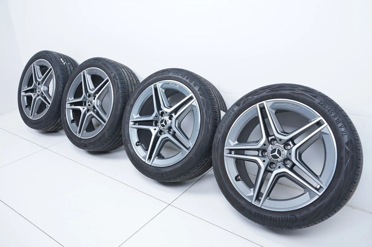 Mercedes A CLA Class W177 C118 B247 Summer Wheels 18 inch Detailansicht 11