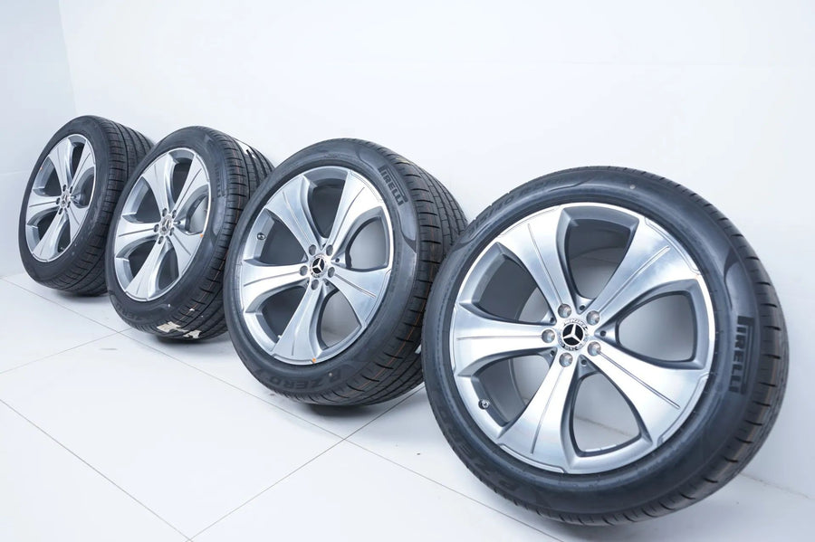Genuine Mercedes GLS W167 X167 21 Inch Alloy Wheels Summer Tires 275 45 315 40 R21