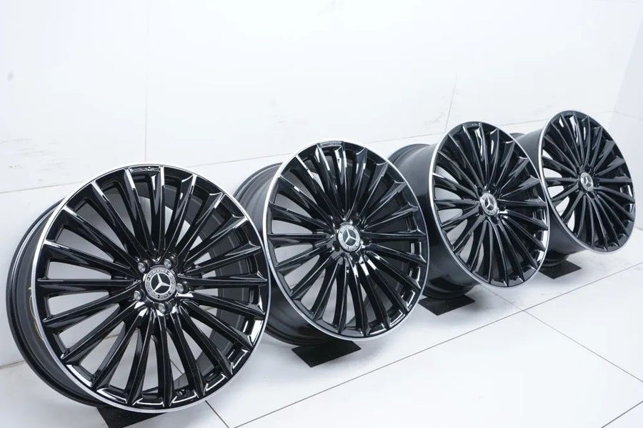 4 x Mercedes EQE V295 W295 AMG Alufelgen 21 Zoll A2954012500 A2954012600