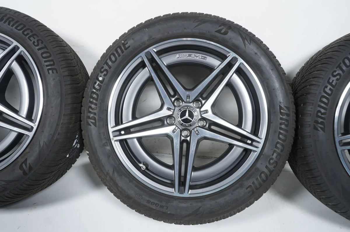 Mercedes EQC W293 N293 19 inch AMG alloy wheels winter tires winter wheels 235 55 R19 Detailansicht 5