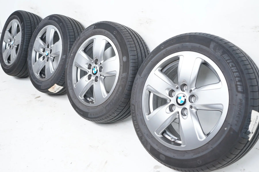 Original BMW Série 1 F40 Série 2 F44 jantes alu roues été pneus été 205 55 R16 6mm