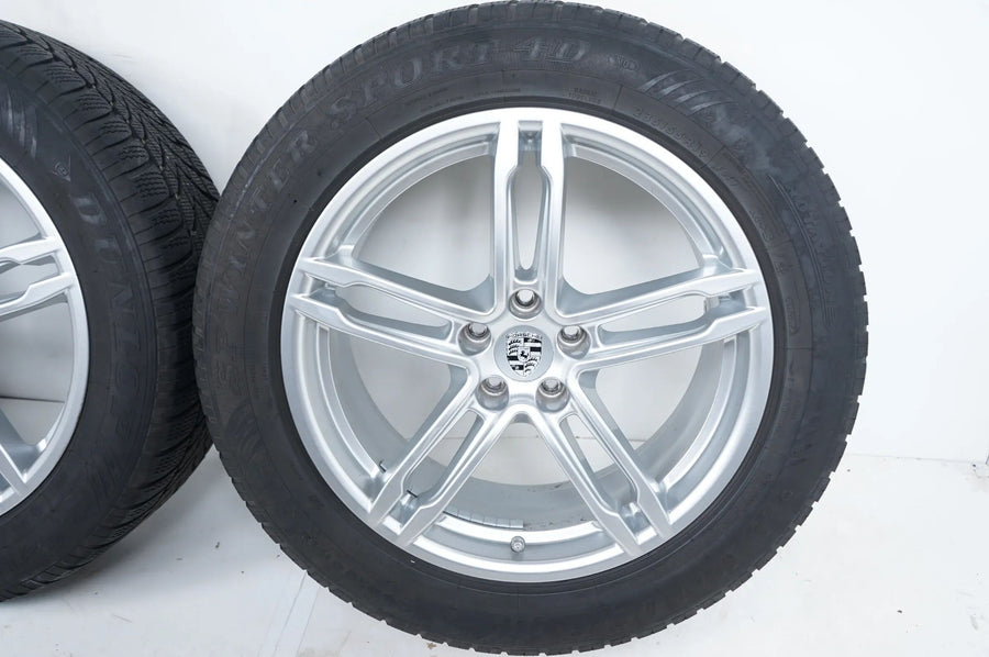 Original Porsche Macan jantes alu roues hiver pneus hiver 19 pouces