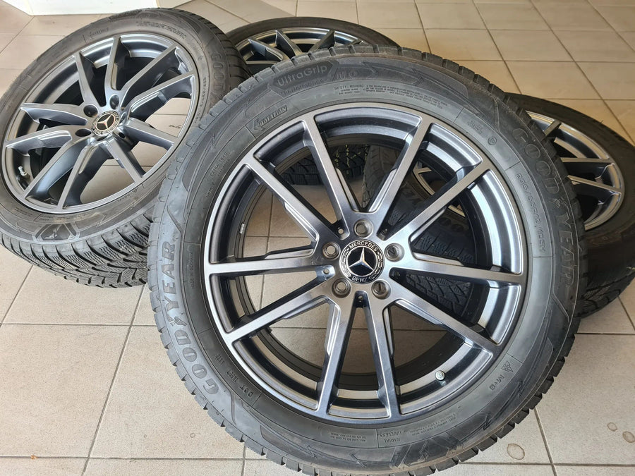 Original Mercedes EQE X294 SUV Alufelgen Winterreifen Winterräder 235 55 R19 6mm