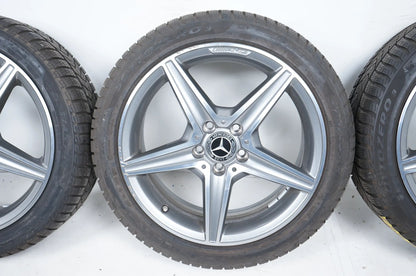 Mercedes C Klasse W205 AMG Winterreifen Winterräder 18 Zoll 7mm