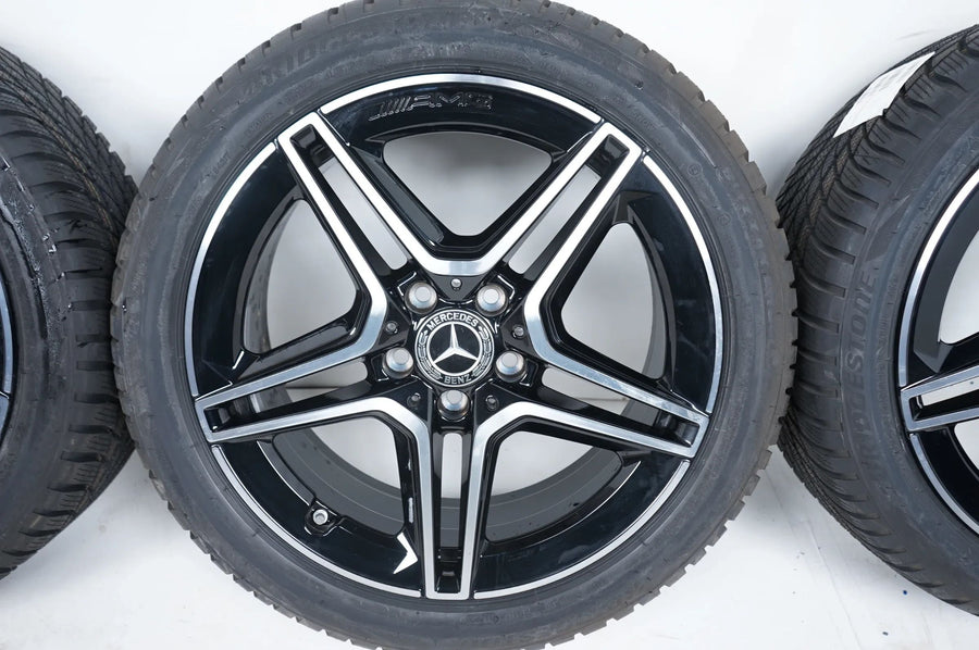 NEU Mercedes A B CLA Klasse W118 W177 B247 Allwetterräder mit neuen Allwetterreifen 18 Zoll