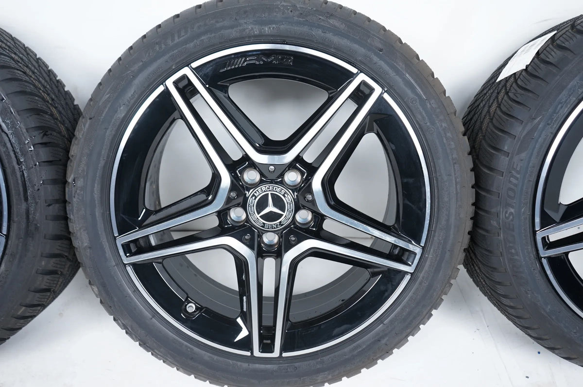 NEU Mercedes A B CLA Klasse W118 W177 B247 Winterräder Winterreifen 18 Zoll Vue détaillée 5