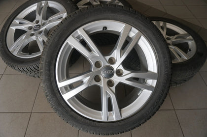 Original Audi A3 8V 17 tommer alufælge vinterhjul vinterdæk 205 50 R17 8mm