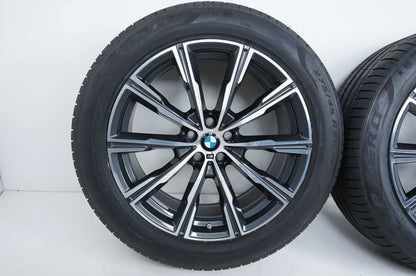 Neu BMW X5 X6 G05 G06  Sommerreifen Sommerräder 20 Zoll M740 8071996 8071997