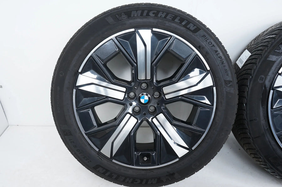 BMW iX i20 vinterdæk vinterhjul 255 50 21 tommer 1011 5A41F90