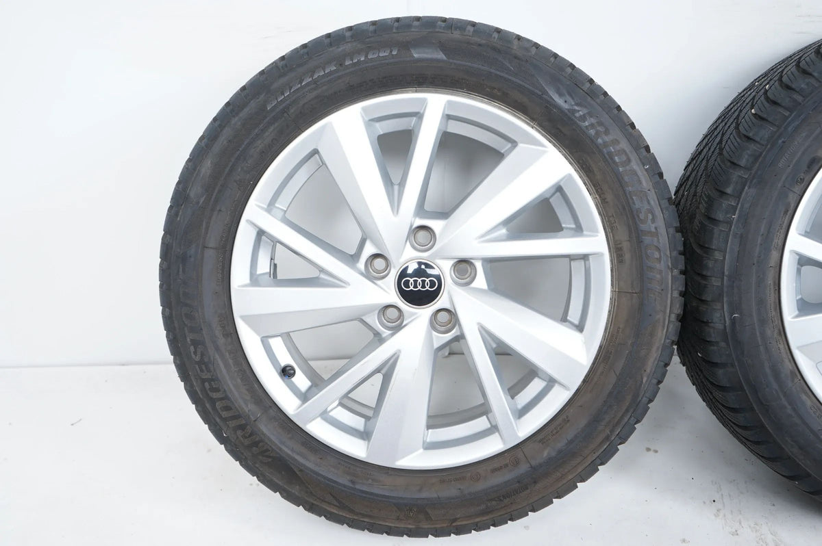 Wie Neu Audi Q2 81A Winterräder Winterreifen 215 55 17 Zoll 8mm 81A601025C Vue détaillée 3