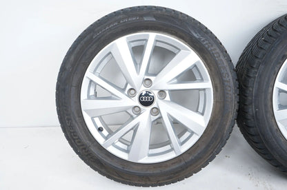 Comme neuf Audi Q2 81A roues hiver pneus hiver 215 55 17 pouces 8mm 81A601025C