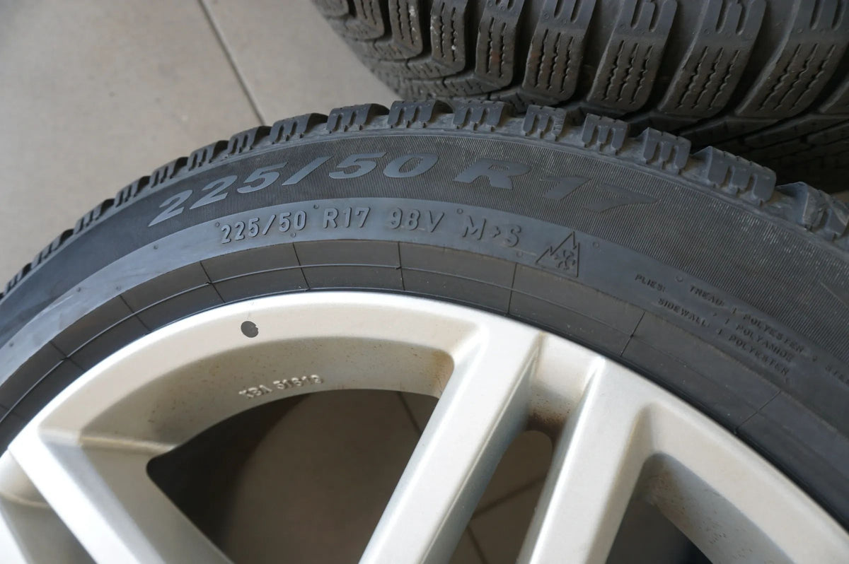 BMW 3er 4er G20 G21 17 Zoll Alufelgen Winterräder Winterreifen 225 50 R17 6mm Detail view 6