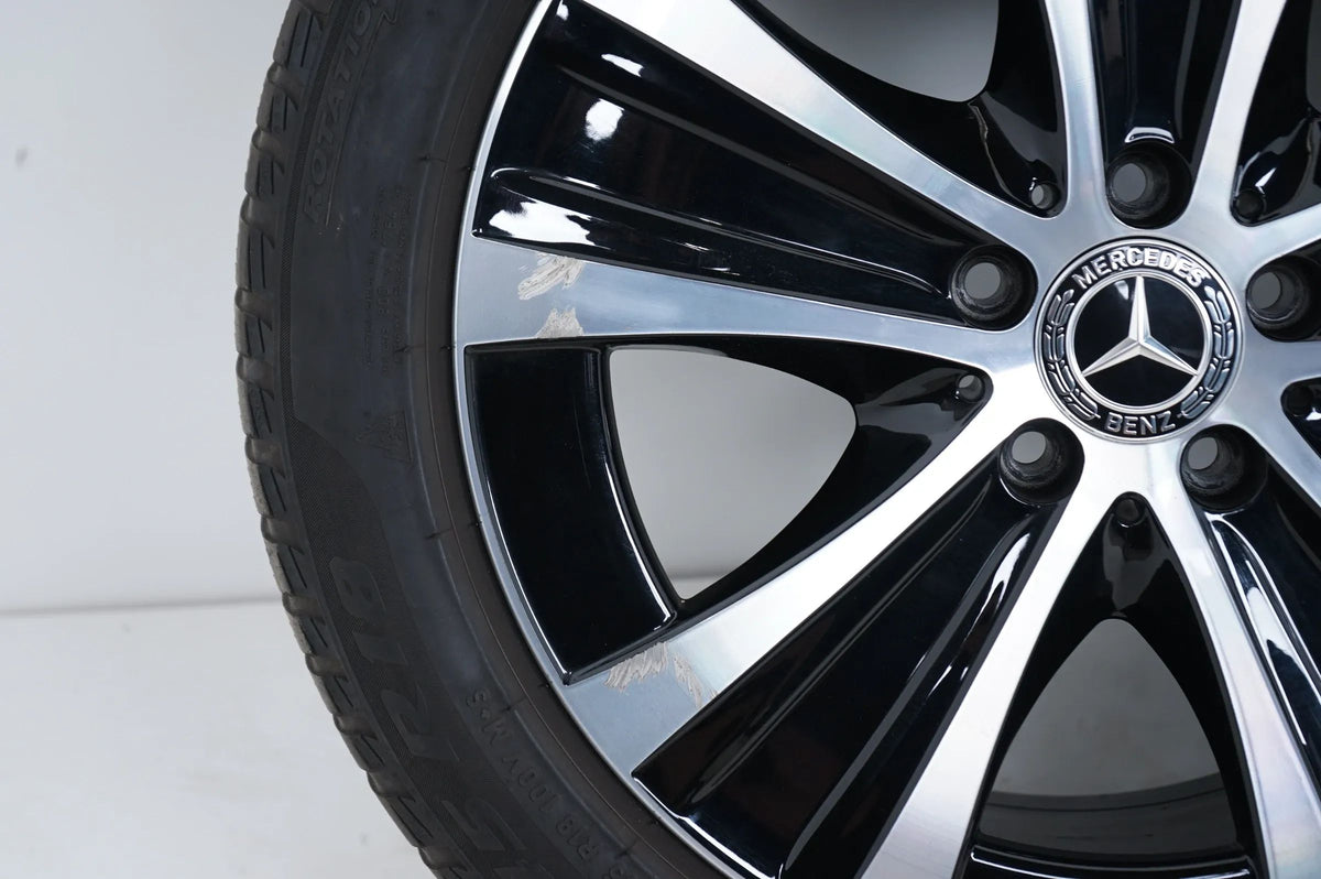 Mercedes E Klasse W213 Hybrid Winterräder Winterreifen 18 Zoll Detailansicht 4