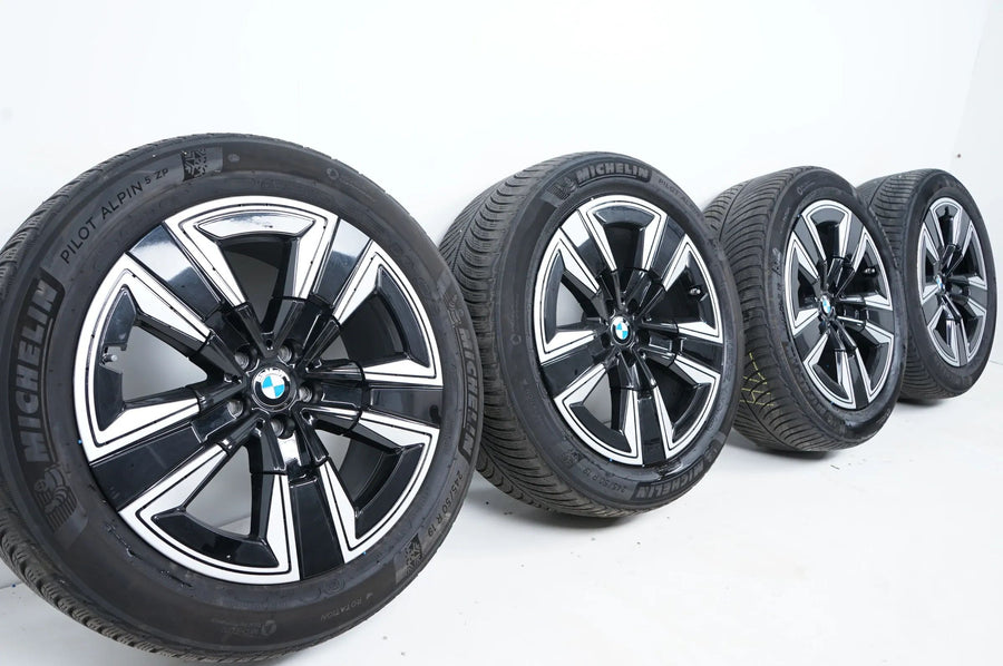 BMW iX3 X3 X4 G01 G02 G08, pneumatici invernali, ruote invernali 245 50 19 pollici