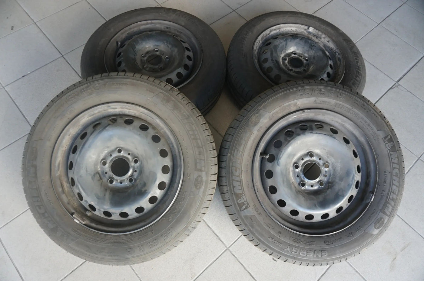 Jantes Mercedes Citan Renault Kangoo, roues d'été, pneus d'été 195 65 R15 95T
