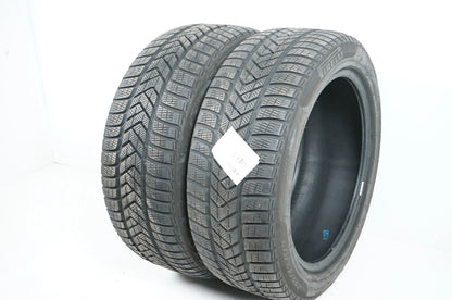 2x pneus hiver Pirelli Sottozero 255 45 19 pouces DOT21 env. 7mm MO