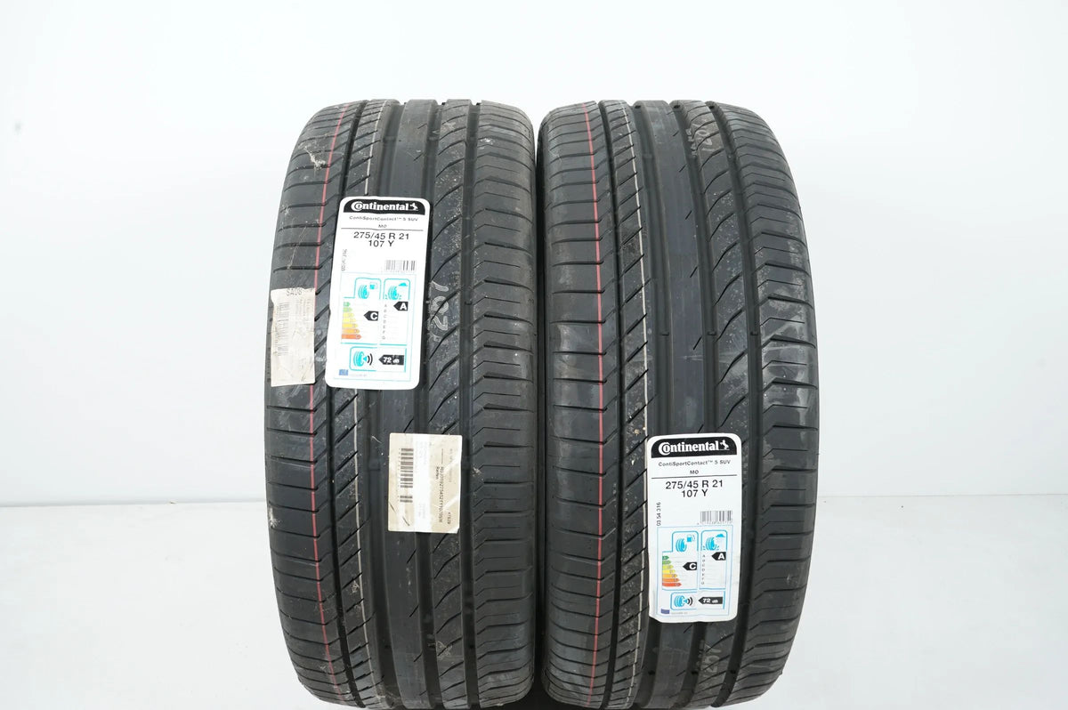 2 x Pneus d'été DEMO Continental 275 45 21 Zoll DOT18 MO Detailansicht 2