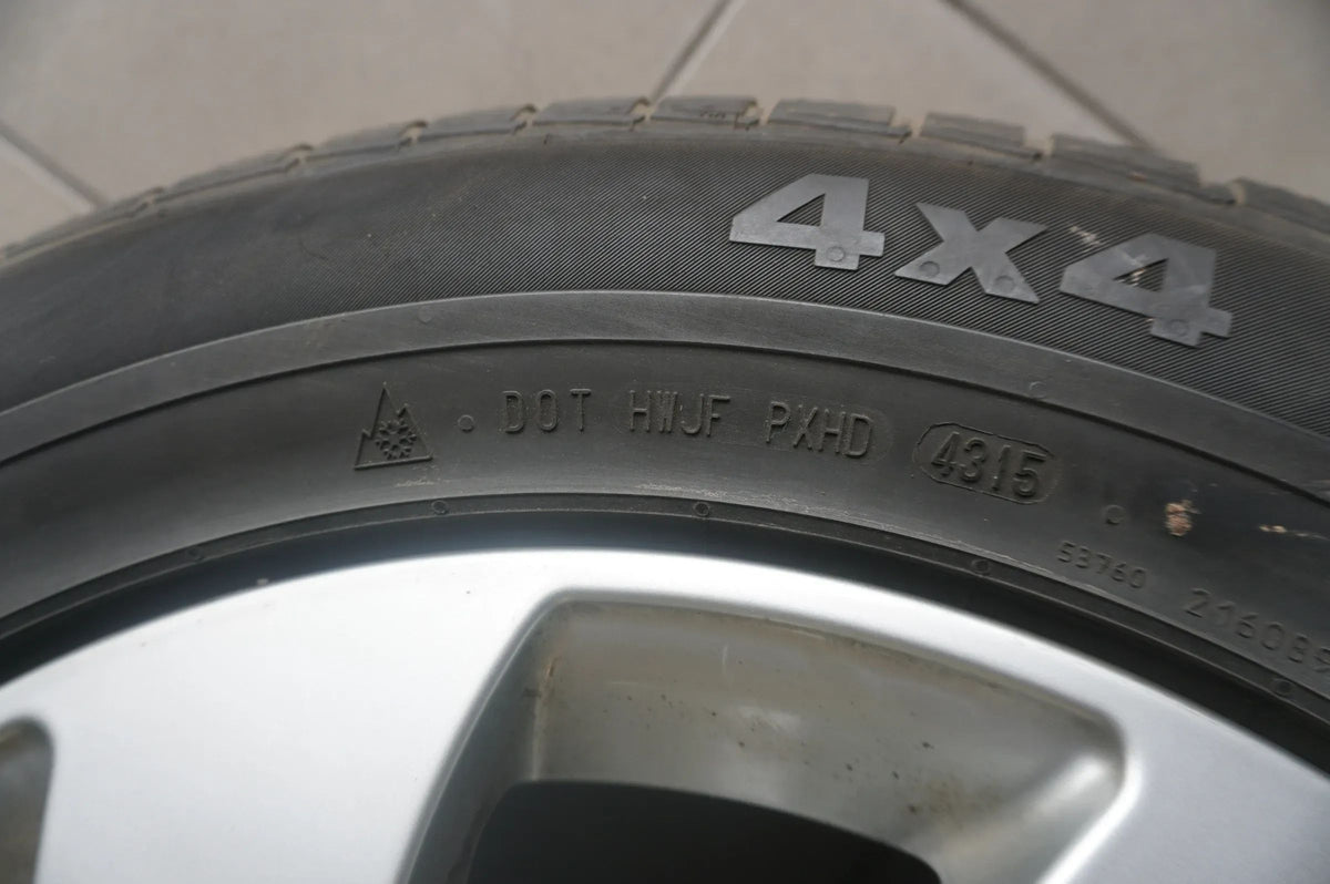 Original Mercedes ML GLE W166 Alufelgen Winterräder Winterreifen 255 55 R18 7mm Detailansicht 7