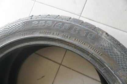 1 X 255 45 R19 100Y Sommerreifen Continental ContiSportContact 3 AO 2017 7mm