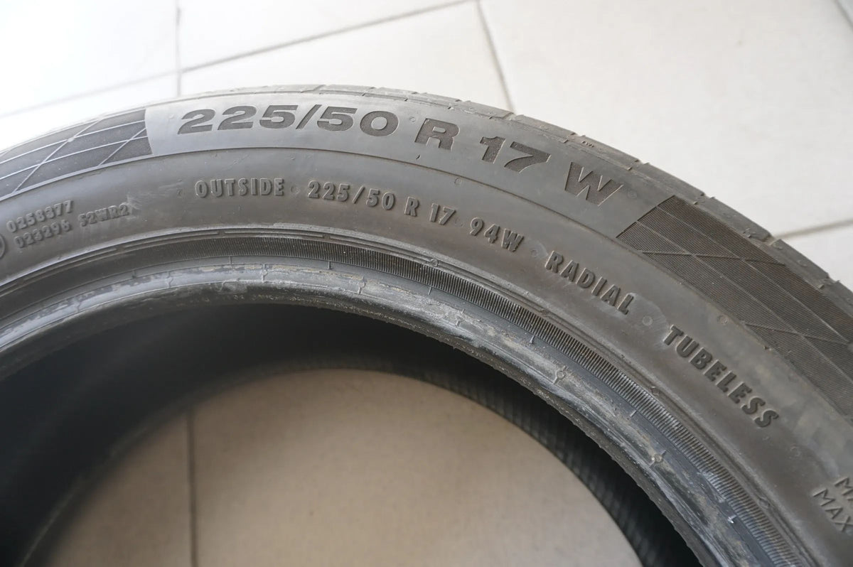 1 X 225 50 R17 94W Sommerreifen Continental ContiSportContact 5 MO 2018 5mm Detailansicht 3