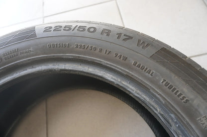 1 X 225 50 R17 94W Sommerreifen Continental ContiSportContact 5 MO 2018 5mm