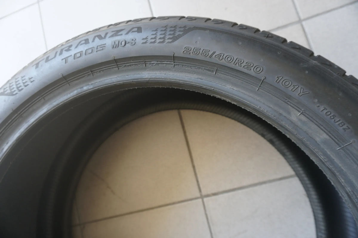 1 X 255 40 R20 101Y Sommerreifen Bridgestone Turanza T005 MO-S 2024 7mm Detailansicht 3